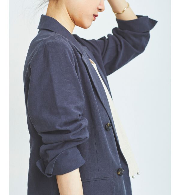  「麻クロステーラードジャケット」|その他|