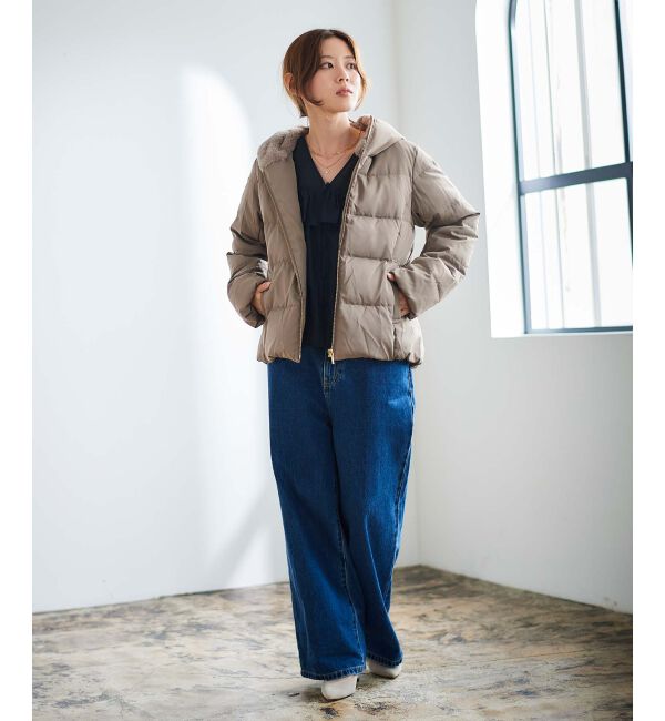 le.coeur blanc「フリル2WAYブラウス」|シャツ・ブラウス|