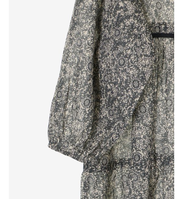  「Fanakaパイピングフラワー柄ワンピ」|ワンピース|