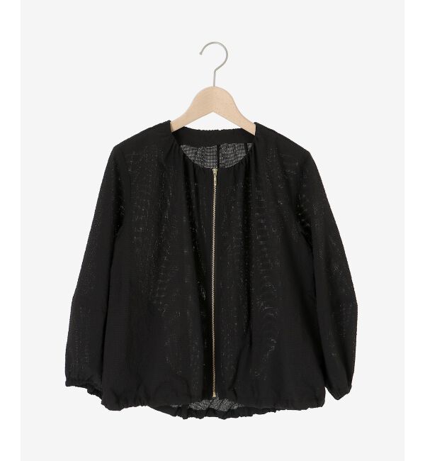  「《手洗い可能》カラミタンブラーランタンスリーブブルゾン」|ブルゾン・スタジャン|