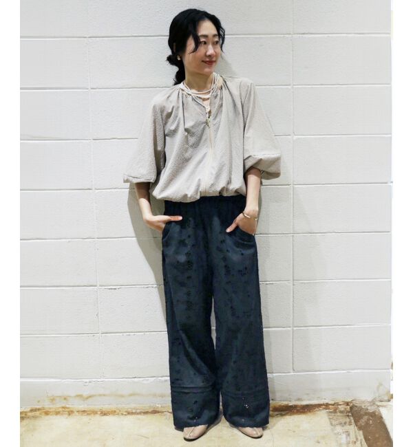  「《手洗い可能》カラミタンブラーランタンスリーブブルゾン」|ブルゾン・スタジャン|