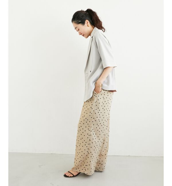  「《シャツ感覚でラフに羽織れる》タンブラーブッチャーハーフスリーブジャケット」|その他|