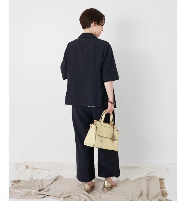  「《シャツ感覚でラフに羽織れる》タンブラーブッチャーハーフスリーブジャケット」|その他|