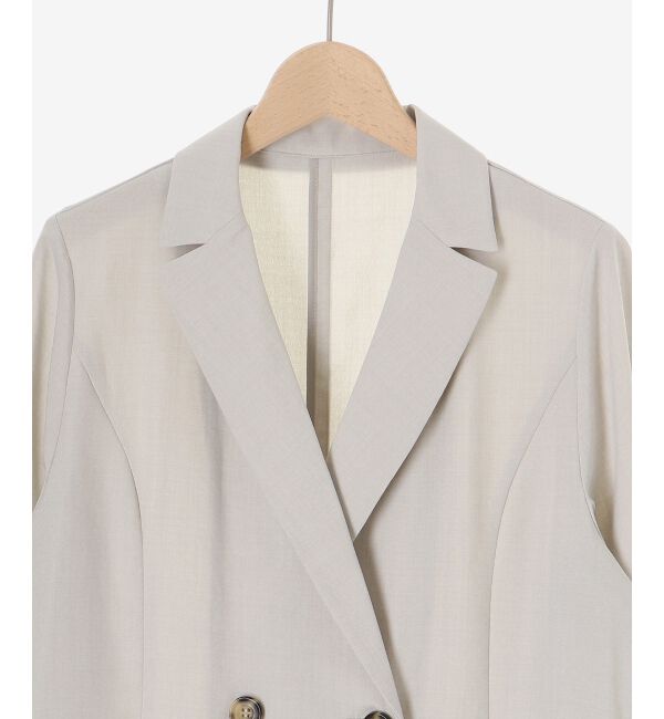  「《シャツ感覚でラフに羽織れる》タンブラーブッチャーハーフスリーブジャケット」|その他|