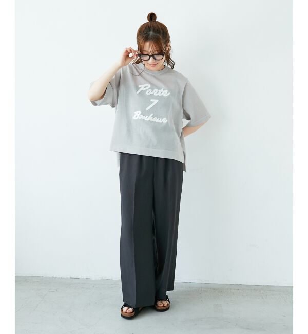  「《さらっとした素材感》タンブラーブッチャーイージーパンツ」|チノ|