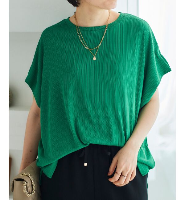  「《WEB限定アイテム》ランダムリブショルダータックプルオーバー」|プルオーバー|