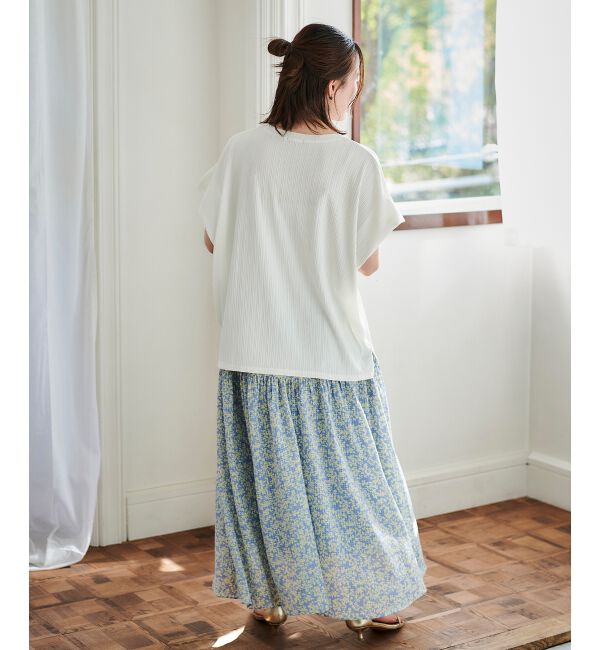  「《WEB限定アイテム》ランダムリブショルダータックプルオーバー」|プルオーバー|