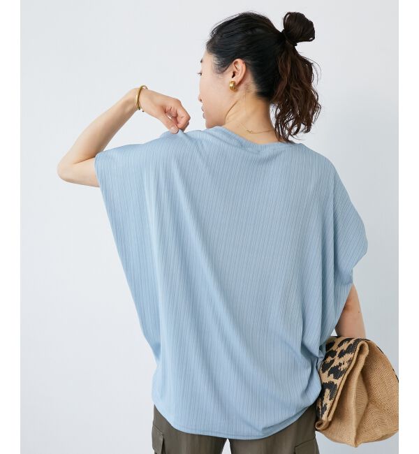  「《WEB限定アイテム》ランダムリブショルダータックプルオーバー」|プルオーバー|