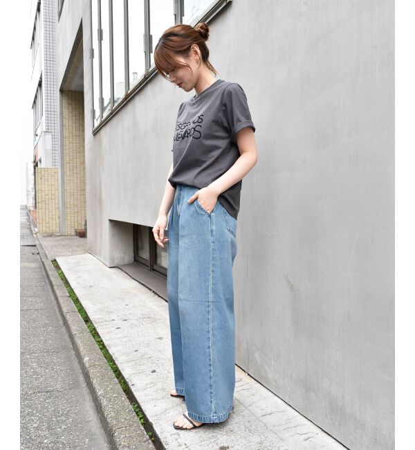  「《手洗い可能》Les Grands BoulevardsロゴTシャツ」|Tシャツ・カットソー|