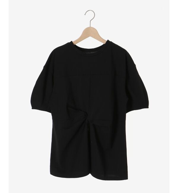  「《手洗い可能》フロントツイストTシャツ」|Tシャツ・カットソー|