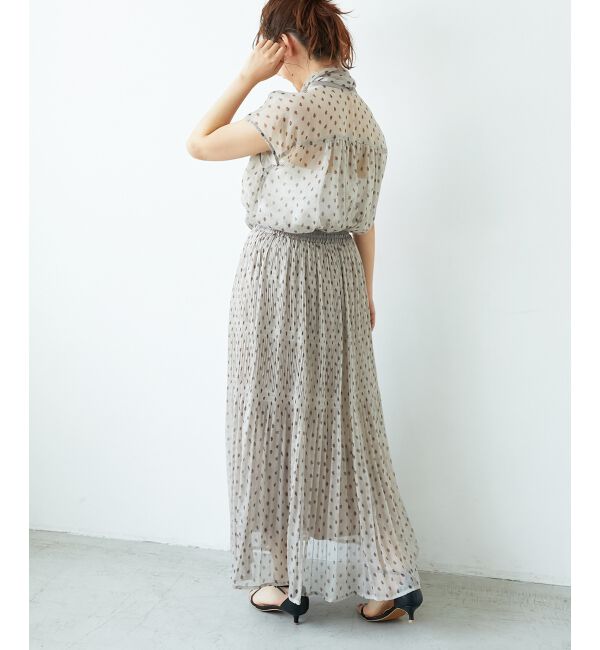  「楊柳フラワープリントフレンチブラウス」|シャツ・ブラウス|