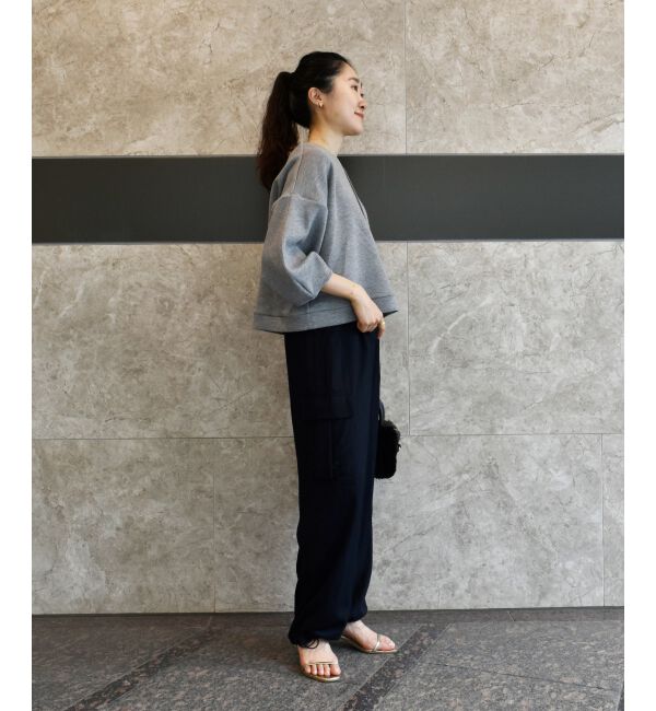  「TORRAZZO DONNAバルーン裾トップス」|Tシャツ・カットソー|