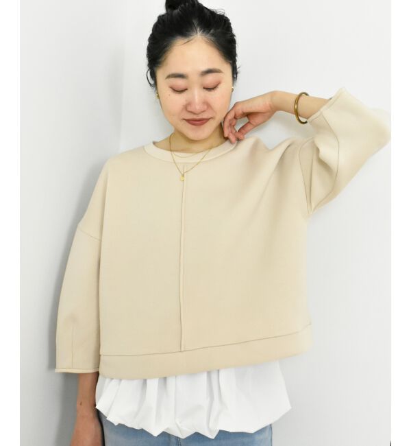  「TORRAZZO DONNAバルーン裾トップス」|Tシャツ・カットソー|