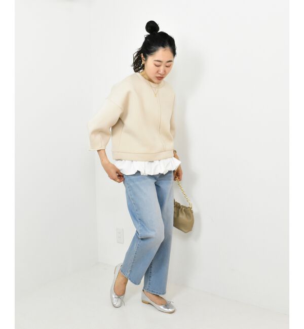  「TORRAZZO DONNAバルーン裾トップス」|Tシャツ・カットソー|