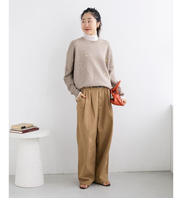  「タックカーブチノパンツ」|チノ|