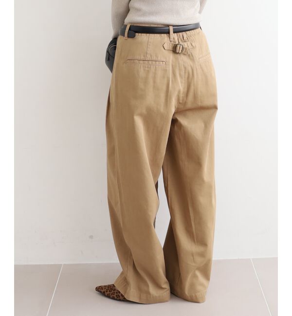  「タックカーブチノパンツ」|チノ|