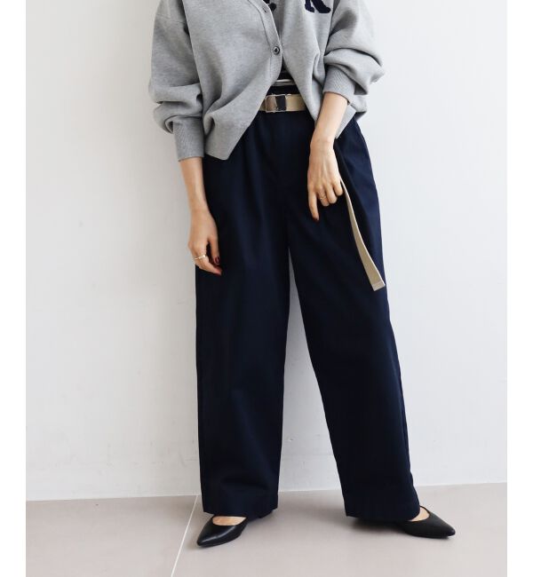  「タックカーブチノパンツ」|チノ|