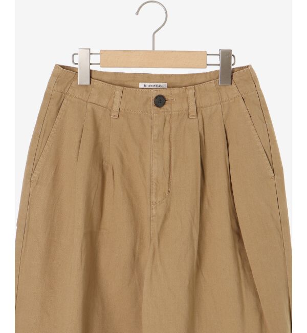  「タックカーブチノパンツ」|チノ|