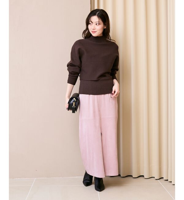  「リバーフェイクスエードタイトスカート」|タイト|