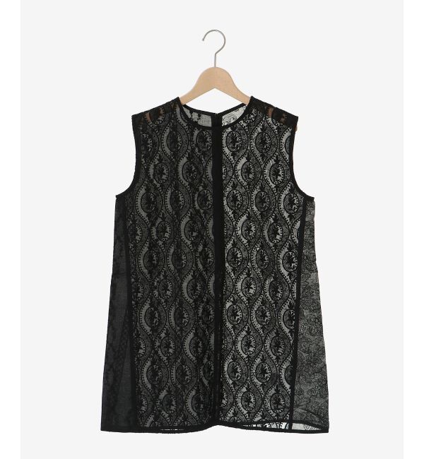  「《手洗い可能》vaneumレースドッキングトップス」|シャツ・ブラウス|