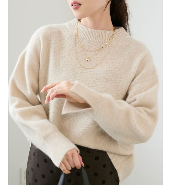  「O ハートチャーム3連ネックレス」|ネックレス|