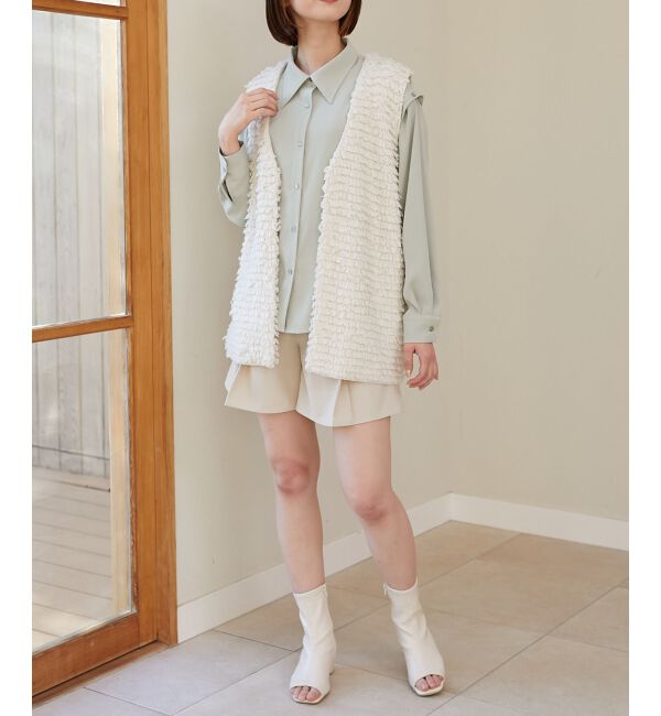 MAJESTICLEGON「タックハーフパンツ」|その他|