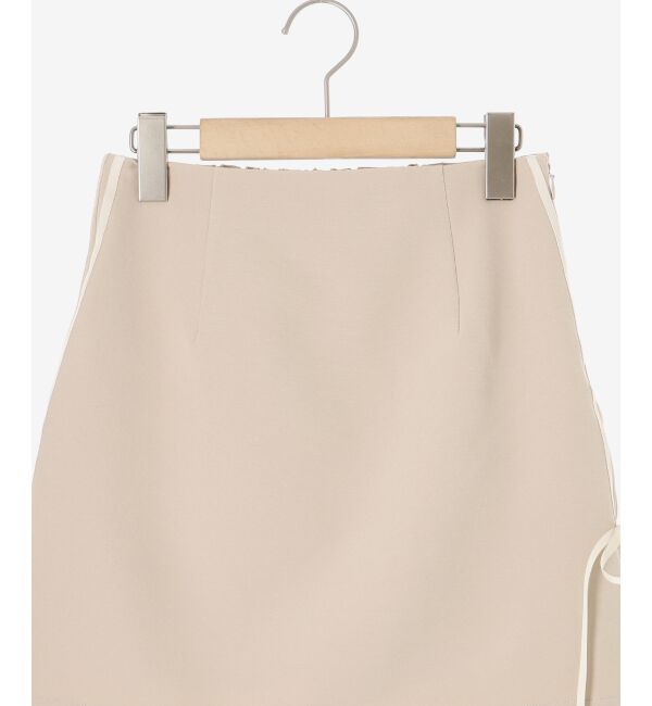 MAJESTICLEGON「ラインリボンミニスカート」|スカート|