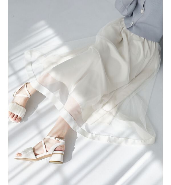 MAJESTICLEGON「パイピングチュールスカート」|スカート|