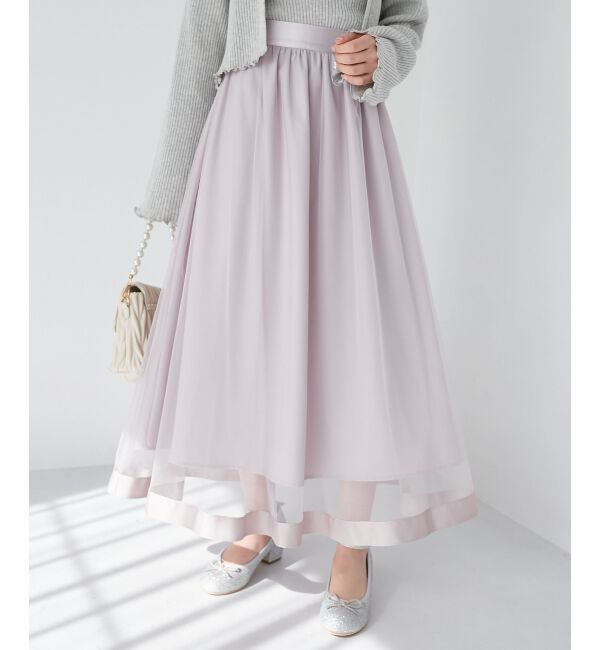 MAJESTICLEGON「パイピングチュールスカート」|スカート|ｸﾞﾚｰｼﾞｭ