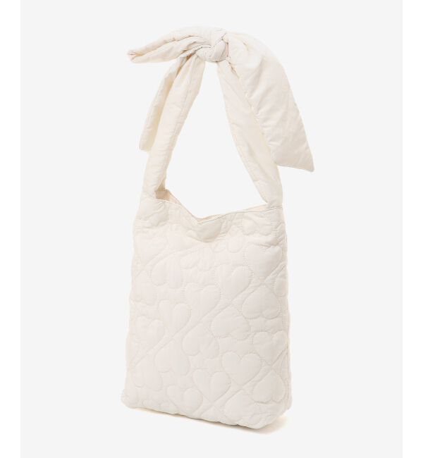 MAJESTICLEGON「ハートキルティングリボンバッグ」|ショルダー・メッセンジャー|