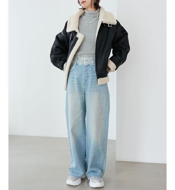 MAJESTICLEGON「ベーシックタートルニット」|ニット・セーター|