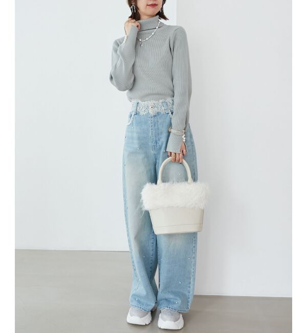 MAJESTICLEGON「ベーシックタートルニット」|ニット・セーター|