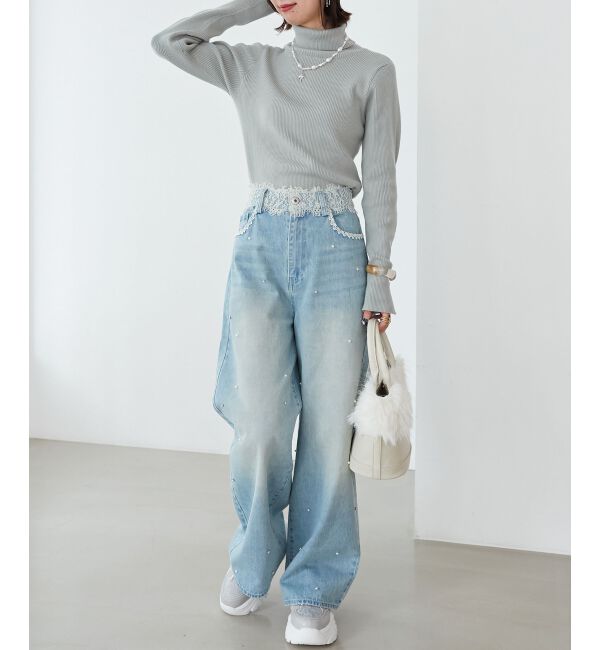 MAJESTICLEGON「ベーシックタートルニット」|ニット・セーター|