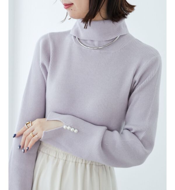 MAJESTICLEGON「ベーシックタートルニット」|ニット・セーター|