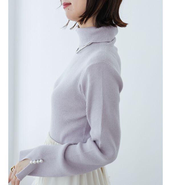 MAJESTICLEGON「ベーシックタートルニット」|ニット・セーター|