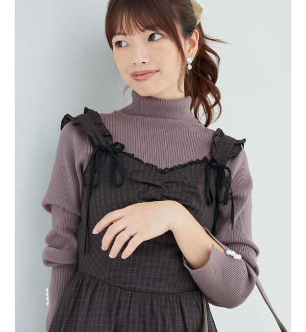 MAJESTICLEGON「ベーシックタートルニット」|ニット・セーター|