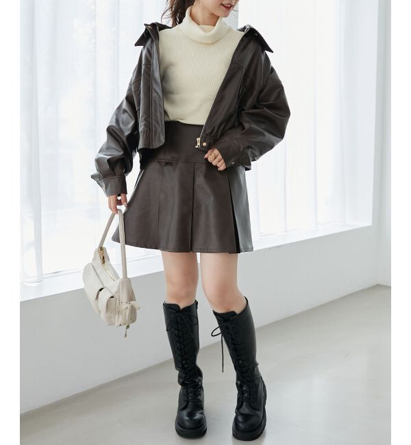 MAJESTICLEGON「ベーシックタートルニット」|ニット・セーター|