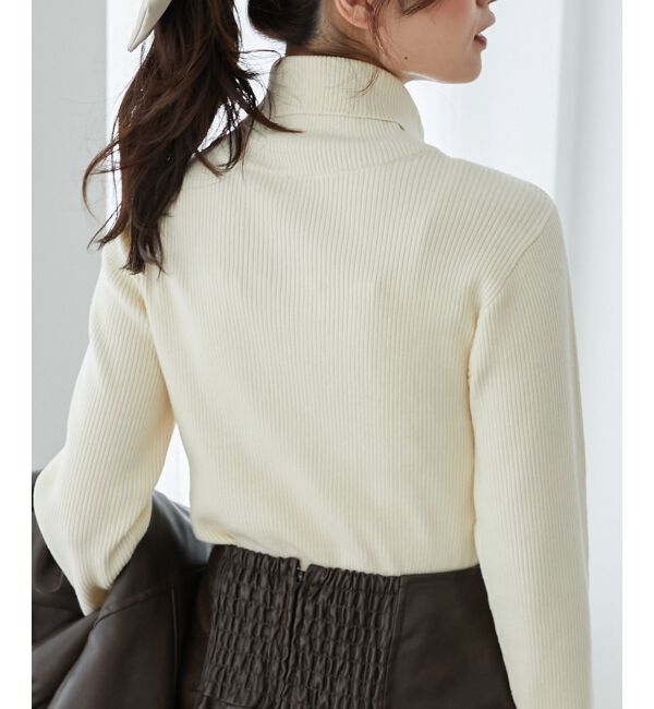 MAJESTICLEGON「ベーシックタートルニット」|ニット・セーター|