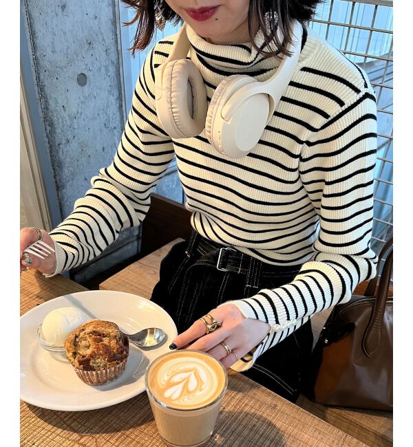 MAJESTICLEGON「ベーシックタートルニット」|ニット・セーター|