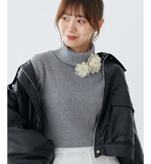 MAJESTICLEGON「ベーシックタートルニット」|ニット・セーター|