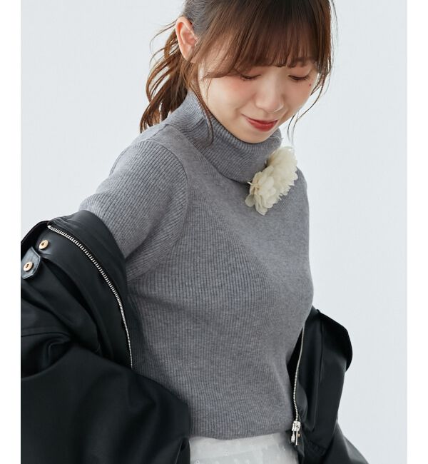 MAJESTICLEGON「ベーシックタートルニット」|ニット・セーター|