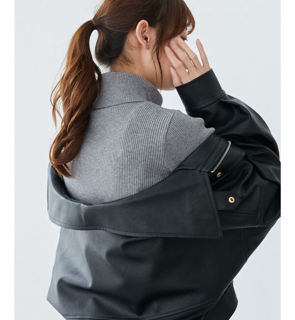 MAJESTICLEGON「ベーシックタートルニット」|ニット・セーター|