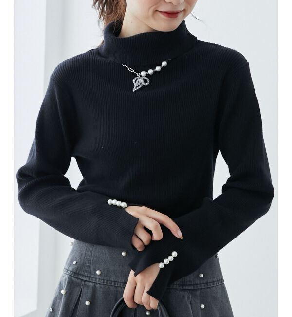 MAJESTICLEGON「ベーシックタートルニット」|ニット・セーター|