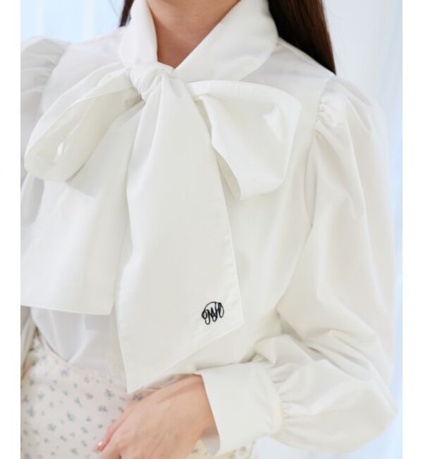 MAJESTICLEGON「バリエボウタイブラウス」|シャツ・ブラウス|