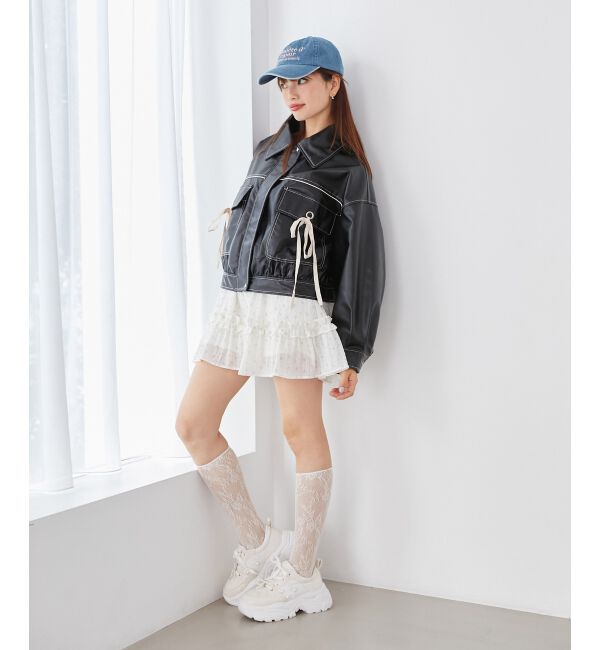 MAJESTICLEGON「ロゴデニムキャップ」|キャップ・キャスケット|