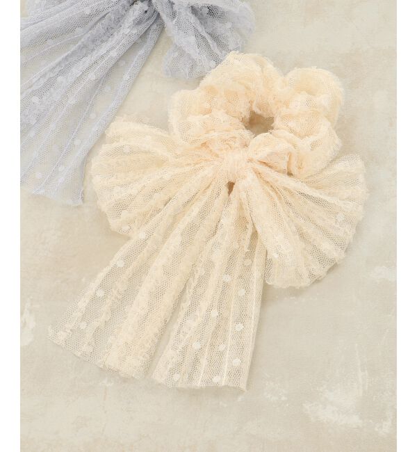  「エアリーリボンシュシュ」|ヘアゴム・シュシュ|