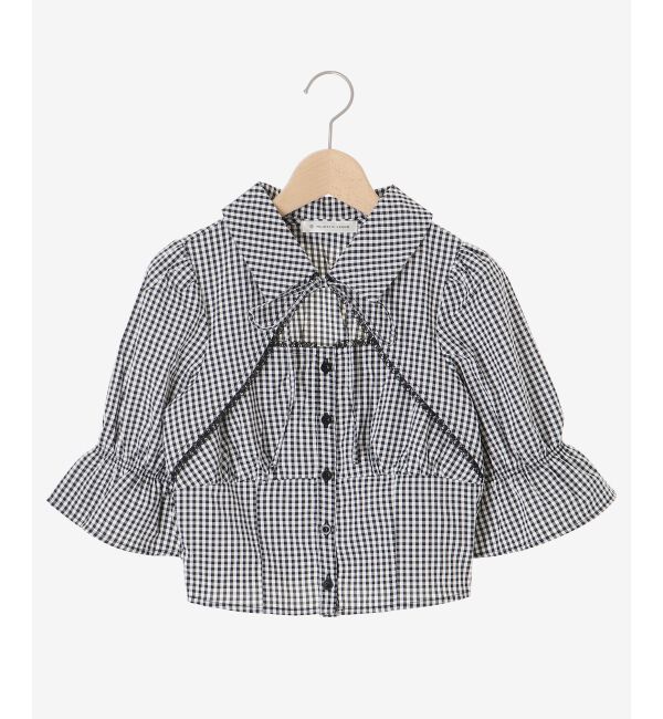  「デコルテオープンブラウス」|シャツ・ブラウス|