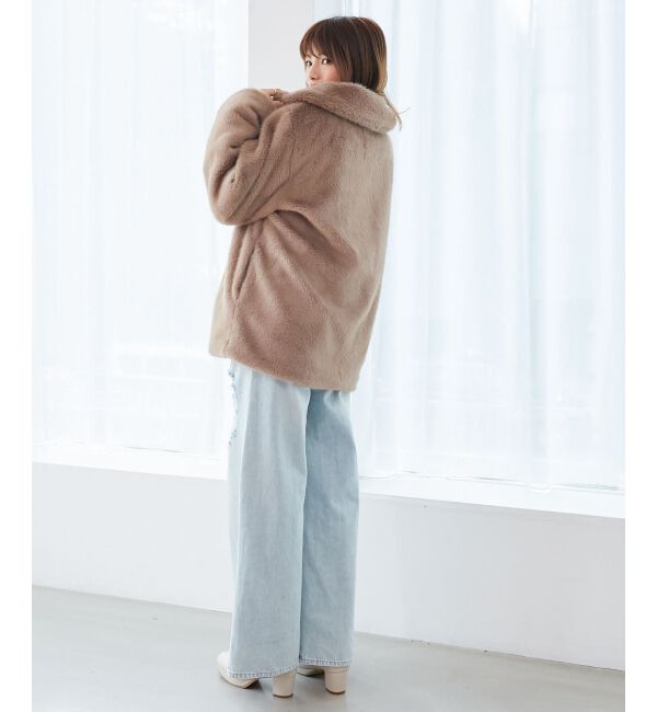  「キラキラレースダメージデニム」|デニム|