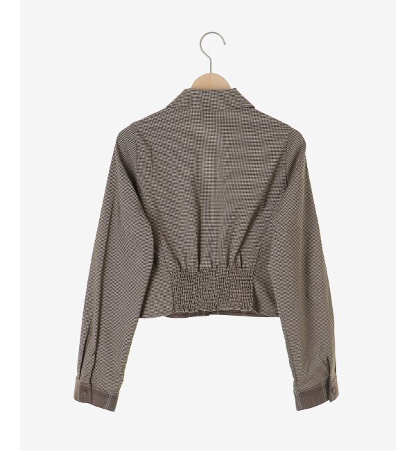  「スイッチングパターンブラウス」|シャツ・ブラウス|