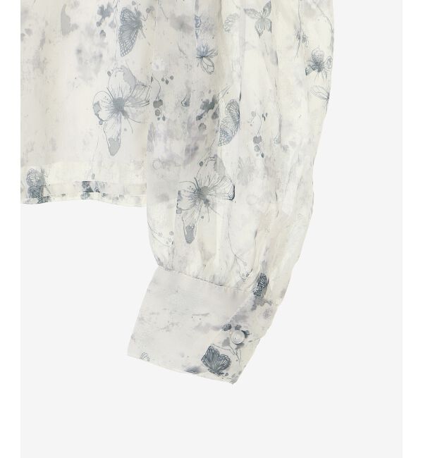  「バイカラーボウタイフリルブラウス」|シャツ・ブラウス|